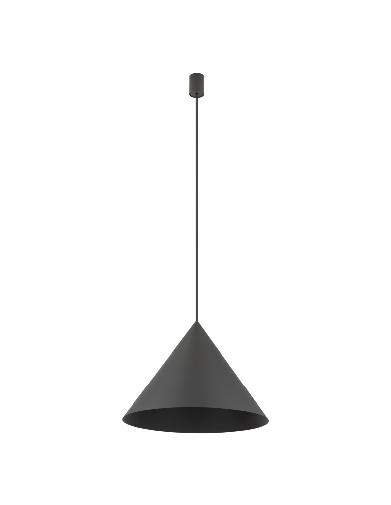 Single pendant lamps - Nowodvorski ZENITH L Pendant Ceiling Max wattage 20W only LED GU10 or GU10 ES111 Grey 10873 - product kolory-swiatla.pl 1