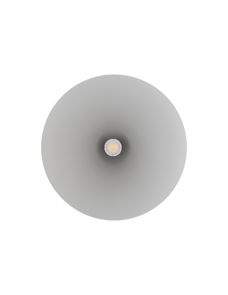 Single pendant lamps - Nowodvorski ZENITH M Pendant Ceiling Max wattage 20W only LED GU10 or GU10 ES111 White 10878 - product kolory-swiatla.pl 5