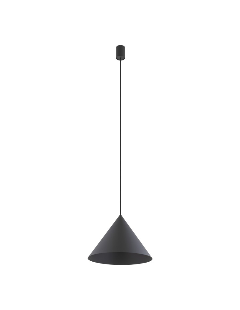 Single pendant lamps - Nowodvorski ZENITH M Pendant Ceiling Max wattage 20W only LED GU10 or GU10 ES111 Grey 10879 - product kolory-swiatla.pl 1