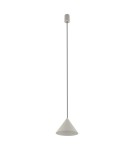 Single pendant lamps - Nowodvorski ZENITH S Ceiling Pendant Max wattage 20W only LED GU10 or GU10 ES111 Grey 10880 - product 1