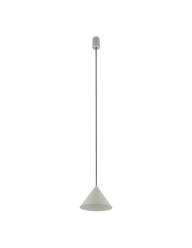 Single pendant lamps - Nowodvorski ZENITH S Ceiling Pendant Max wattage 20W only LED GU10 or GU10 ES111 Grey 10880 - product kolory-swiatla.pl 1