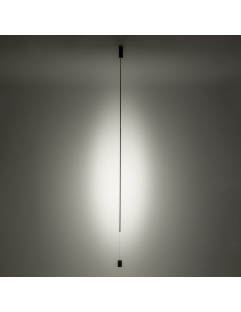 Designer pendant lamps - Nowodvorski VERTIC LED Pendant Ceiling Max power 19W LED 4000K Black 10857 - product kolory-swiatla.pl 2