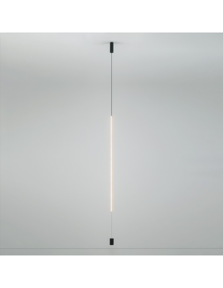 Designer pendant lamps - Nowodvorski VERTIC LED Pendant Ceiling Max power 19W LED 4000K Black 10857 - product kolory-swiatla.pl 3