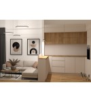 Pendant lamps over the island - Nowodvorski BAR LED S Ceiling Pendant Max power 21W LED 4000K Black 10847 - product 4