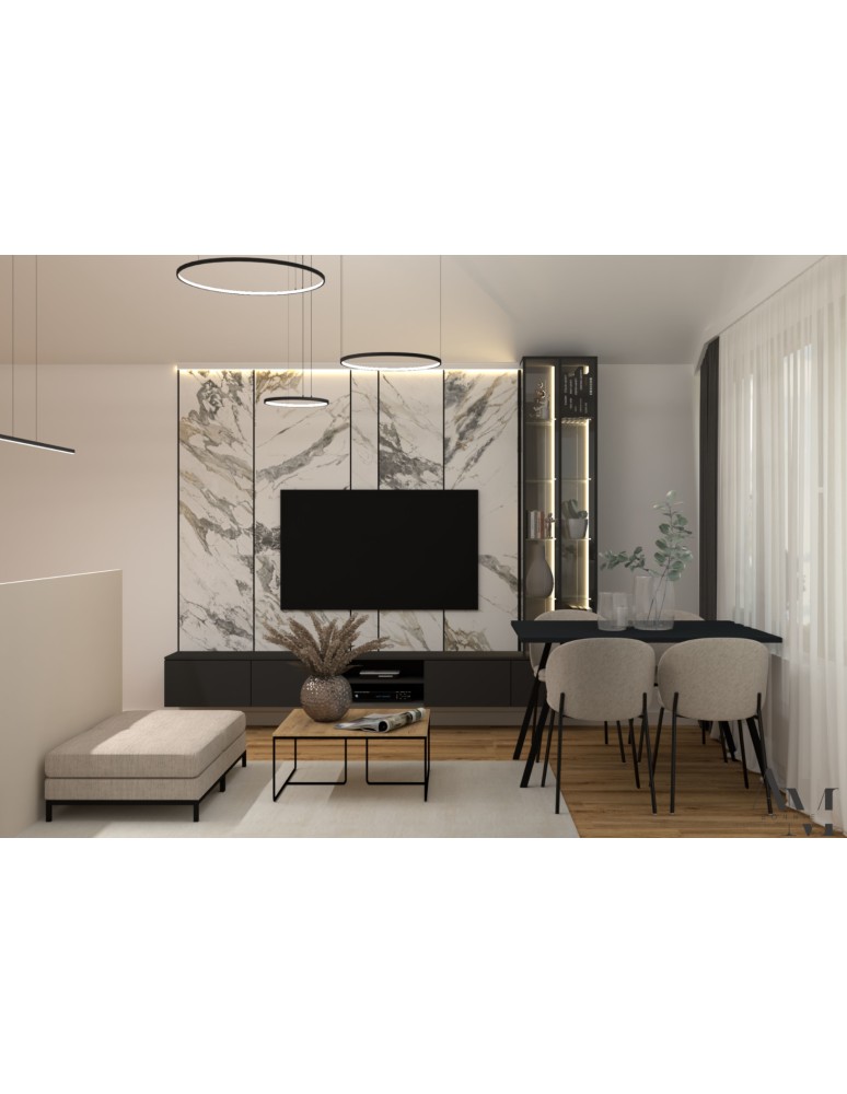 Pendant lamps over the island - Nowodvorski BAR LED S Ceiling Pendant Max power 21W LED 4000K Black 10847 - product kolory-swiatla.pl 5