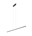 Pendant lamps over the island - Nowodvorski BAR LED L Ceiling Pendant Max power 27W LED 4000K Black 10850 - product 1