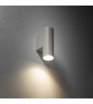 Tube wall lamps - Nowodvorski FOURTY WALL S Wall Wall lamp Max power 10W only LED GU10 R35 Grey 10888 - product 2