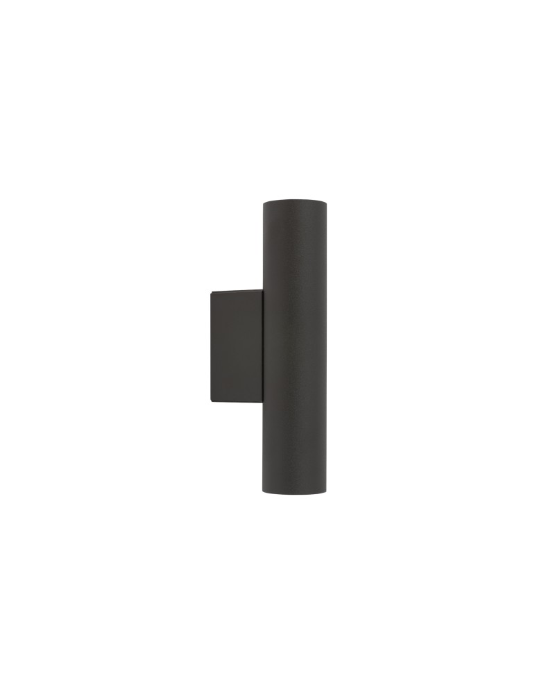 Tube wall lamps - Nowodvorski FOURTY WALL M Wall Wall lamp Max power 10W only LED GU10 R35 Grey 10891 - product kolory-swiatla.pl 1