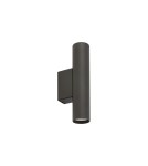 Tube wall lamps - Nowodvorski FOURTY WALL M Wall Wall lamp Max power 10W only LED GU10 R35 Grey 10891 - product 3