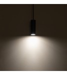 Pendant tube lamps - Nowodvorski FOURTY S Ceiling Pendant Max wattage 10W only LED GU10 R35 Grey 10901 - product 3