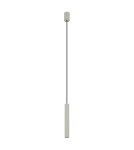 Pendant tube lamps - Nowodvorski FOURTY M Ceiling Pendant Max power 10W only LED GU10 R35 Grey 10902 - product 1