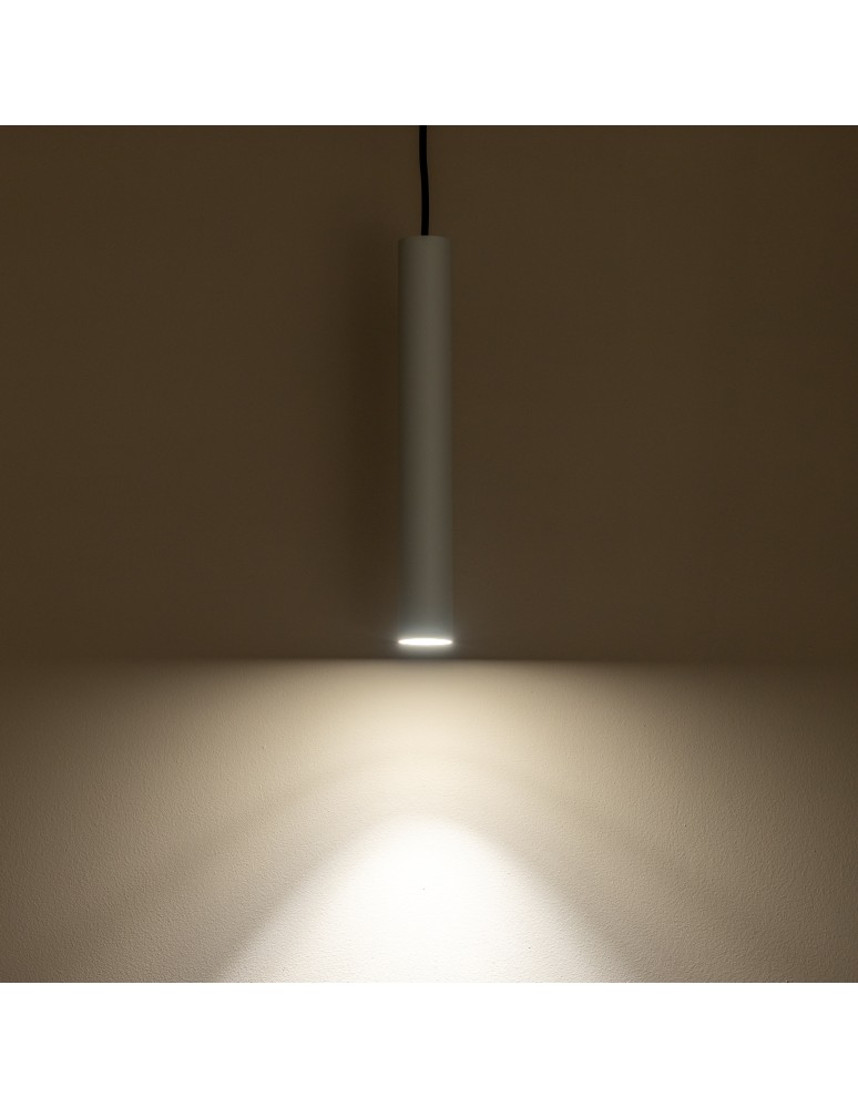 Pendant tube lamps - Nowodvorski FOURTY M Ceiling Pendant Max power 10W only LED GU10 R35 Grey 10902 - product kolory-swiatla.pl 3