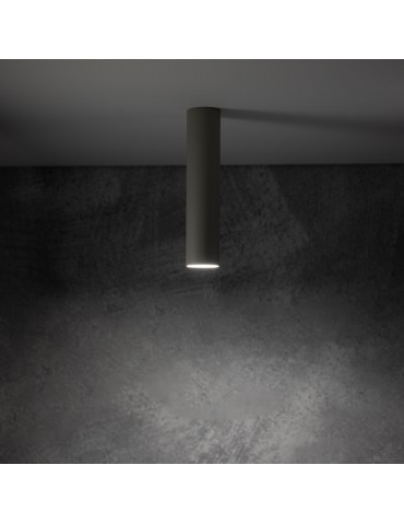 Nowodvorski FOURTY S Spot Surface Mounted Max wattage 10W only LED GU10 R35 Grey 10883 - product 2