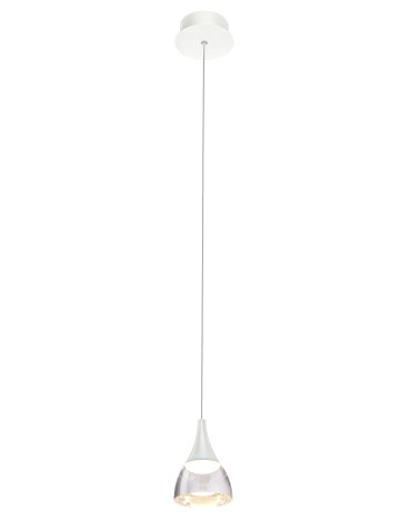 Azzardo DALMATIA 1 WHITE 1xLED Pendant White AZ2909