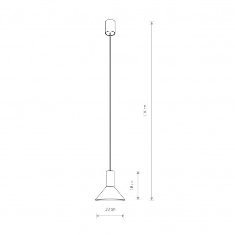 Nowodvorski HERMANOS A Sufitowa Wisząca Max moc 10W only LED GU10 Czarny 8105