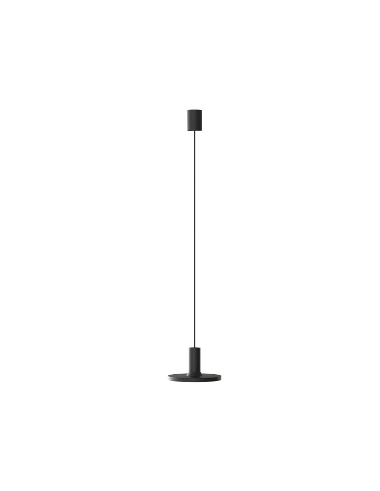 Industrial pendant lamps - Nowodvorski HERMANOS B Ceiling Pendant Max wattage 10W only LED GU10 Black 8102 - product kolory-swiatla.pl 1