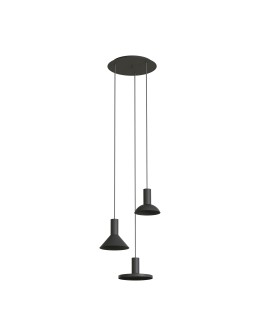 Nowodvorski HERMANOS Ceiling Pendant Max wattage 10W only LED GU10 Black 10905