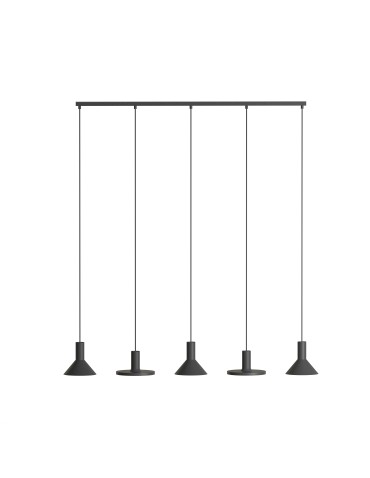 Nowodvorski HERMANOS Ceiling Pendant Max wattage 10W only LED GU10 Black 10906