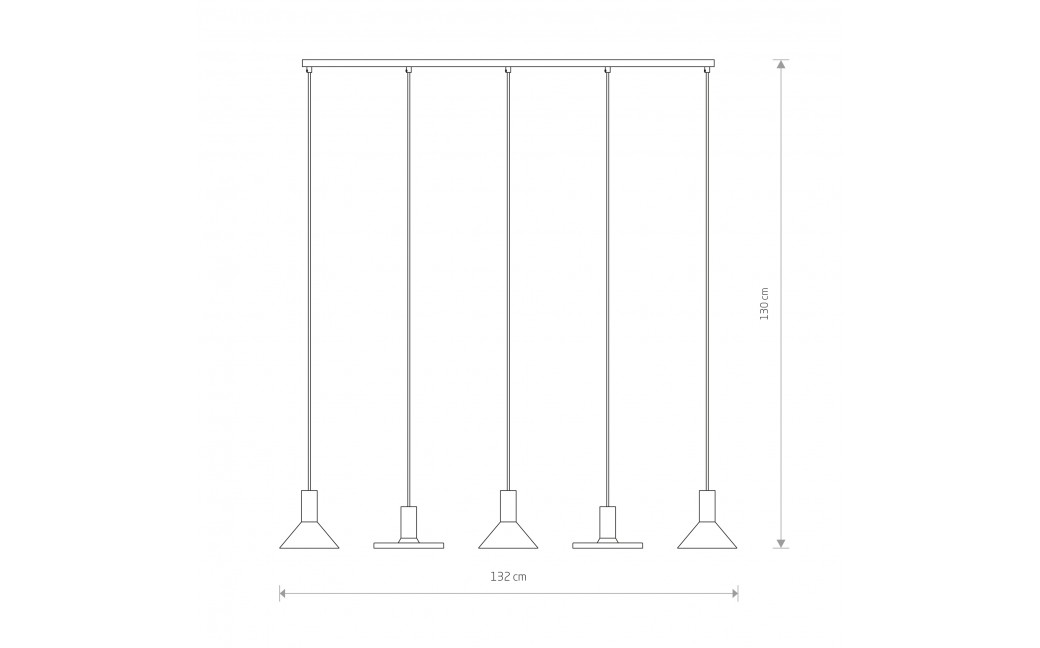 Nowodvorski HERMANOS Sufitowa Wisząca Max moc 10W only LED GU10 Czarny 10906