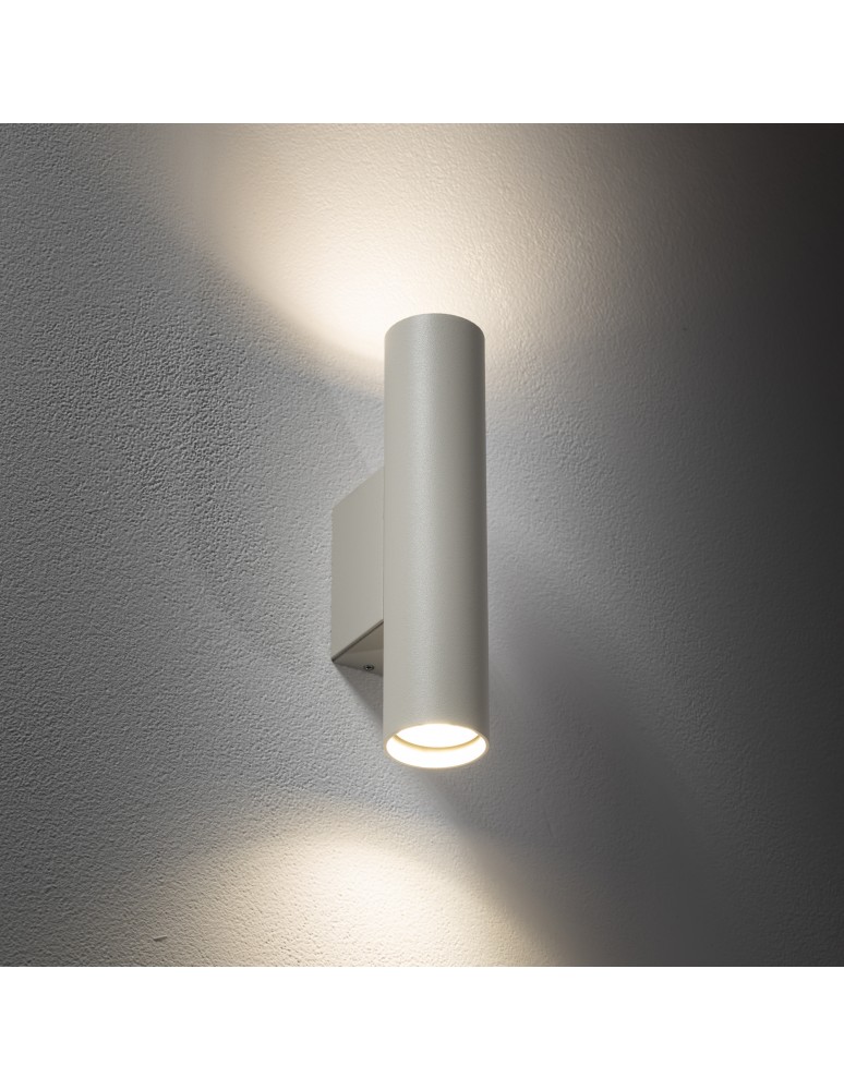 Tube wall lamps - Nowodvorski FOURTY WALL M Wall Wall lamp Max power 10W only LED GU10 R35 Grey 10890 - product kolory-swiatla.pl 2