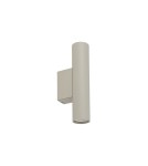 Tube wall lamps - Nowodvorski FOURTY WALL M Wall Wall lamp Max power 10W only LED GU10 R35 Grey 10890 - product 3