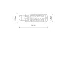 G9 230V LED bulbs - Nowodvorski BULB LED G9, 7W Light sources and accessories G9 Max power 7W LED 4000K 10933 - product 2