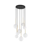 Pendant lamps spheres - Nowodvorski KARO Suspended Ceiling Max power 12W only LED G9 Black 10934 - product 1