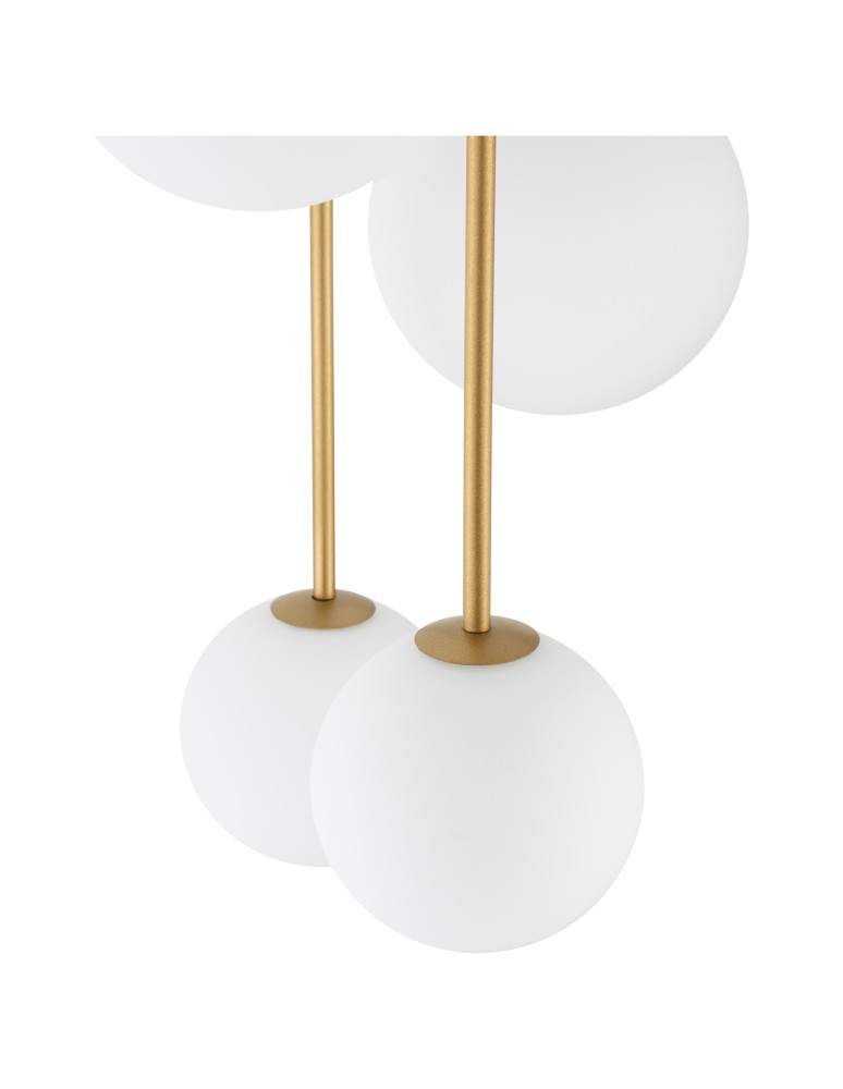 Pendant lamps spheres - Nowodvorski KARO Suspended Ceiling Max power 12W only LED G9 Black 10934 - product kolory-swiatla.pl 5