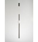 Designer pendant lamps -  Step Into Design O-LINE LED pendant lamp 63 cm black ST-1689S-BK - product 2