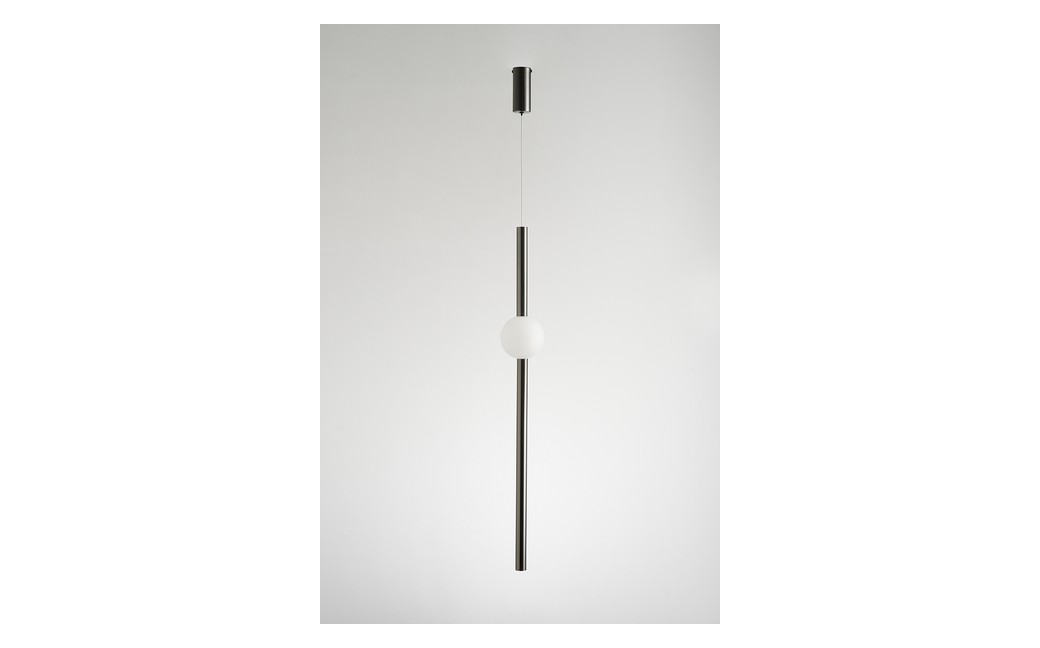  Step Into Design Lampa wisząca O-LINE LED 63 cm czarna ST-1689S-BK