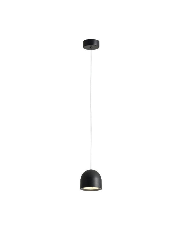 Single pendant lamps - YASKR Saila Pendant Lamp 1xLED black PL0115-BK Black - product kolory-swiatla.pl 1