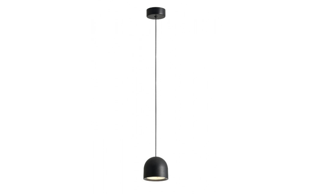 YASKR Lampa Wisząca Saila 1xLED czarna PL0115-BK Czarny