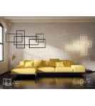 Geometric pendant lamps - Azzardo QUADRATUS BLACK 1xLED Pendant Black AZ2850 - product 3