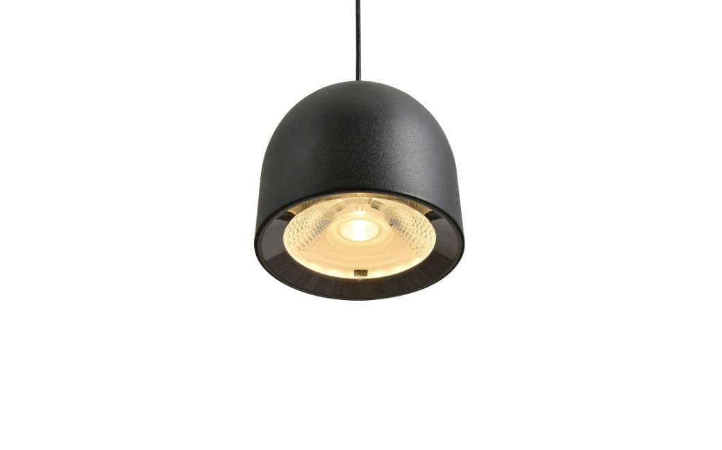 YASKR Lampa Wisząca Saila 1xLED czarna PL0115-BK Czarny