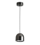 Single pendant lamps - YASKR Saila Pendant Lamp 1xLED black chrome PL0115-CB Black chrome - product 1