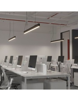 YASKR Lampa Wisząca Sigi III LED czarna PL0128-BK   - produkt 2