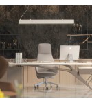 Pendant lamps over desk - YASKR Sigi VI LED Pendant Lamp white PL0131-WH   - product 2