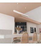 Pendant lamps over desk - YASKR Sigi II LED Pendant Lamp white PL0127-WH   - product 2