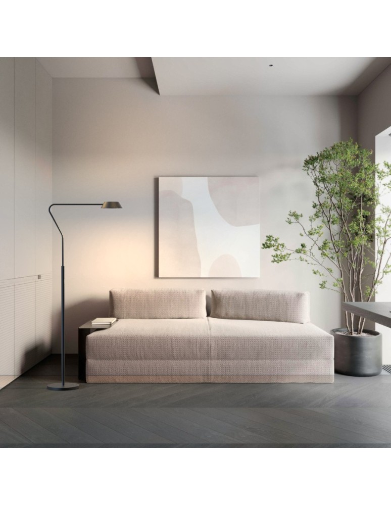 LED floor lamps - YASKR Garta Touch LED Standing Lamp FL0105 61 cm Brushed Pink Gold. - product kolory-swiatla.pl 2