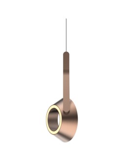YASKR Garta Gesture Controlled LED Pendant Lamp PL0147 Brushed Pink Gold. - product 2