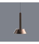 Single pendant lamps - YASKR Garta Gesture Controlled LED Pendant Lamp PL0147 Brushed Pink Gold. - product 3