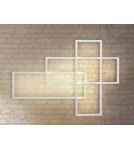 Designer wall lamps - Azzardo QUADRATUS WALL WHITE 1xLED Wall Wash White AZ2993 - product 2