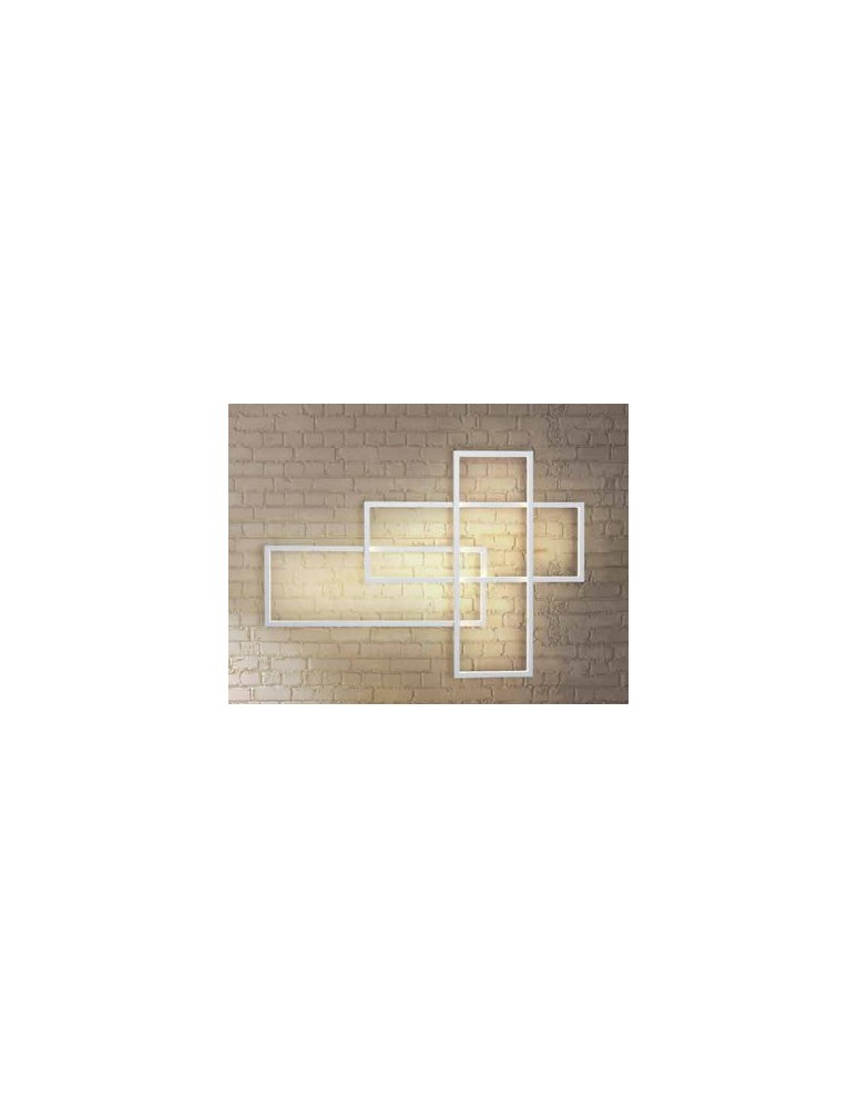 Designer wall lamps - Azzardo QUADRATUS WALL WHITE 1xLED Wall Wash White AZ2993 - product kolory-swiatla.pl 2