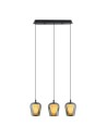 YASKR Keso Pendant Lamp 3xLED black PL0141-3 Black