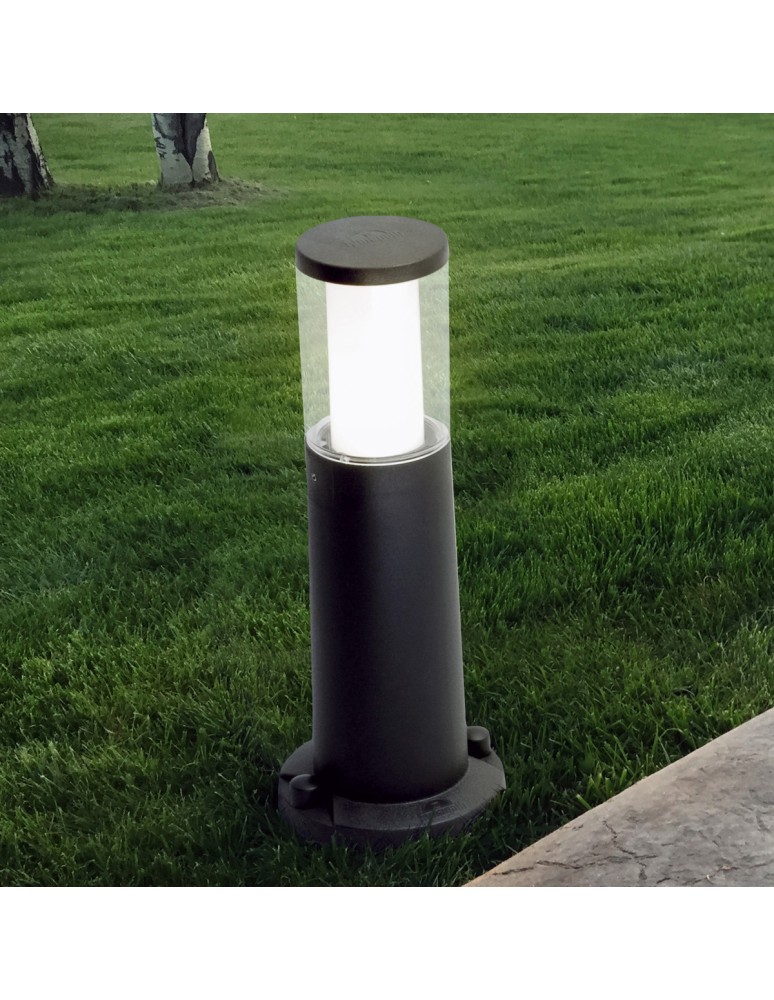 Standing garden lamps - Fumagalli Carlo Outdoor Garden Pole - 1xGU10 black (FMG-CARLO-MB-BLK). - product kolory-swiatla.pl 2
