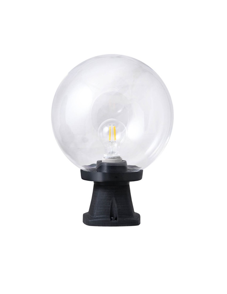 Standing garden lamps - Fumagalli Disma Outdoor Garden Lantern - 1xE27 black (FMG-DISMA-GLOBE-BLK) - product kolory-swiatla.pl 1