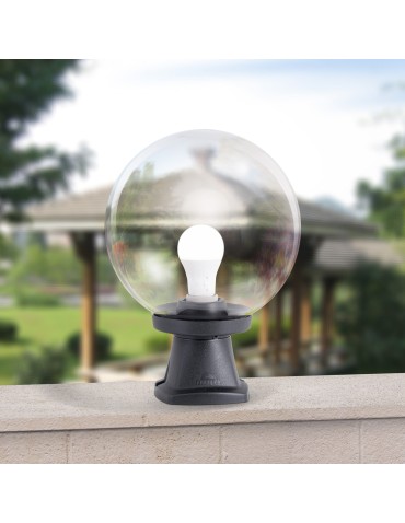 Fumagalli Disma Outdoor Garden Lantern - 1xE27 black (FMG-DISMA-GLOBE-BLK) - product 2