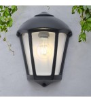 Outdoor wall lamps - Fumagalli Outdoor Fabio Wall Lantern - 1xE27 black (FMG-FABIO-BLK) - product 2