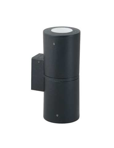 Fumagalli Exterior Franca Wall Lantern - 2 light sourcesxGU10 black (FMG-FRANCA90-2LT-BLK)