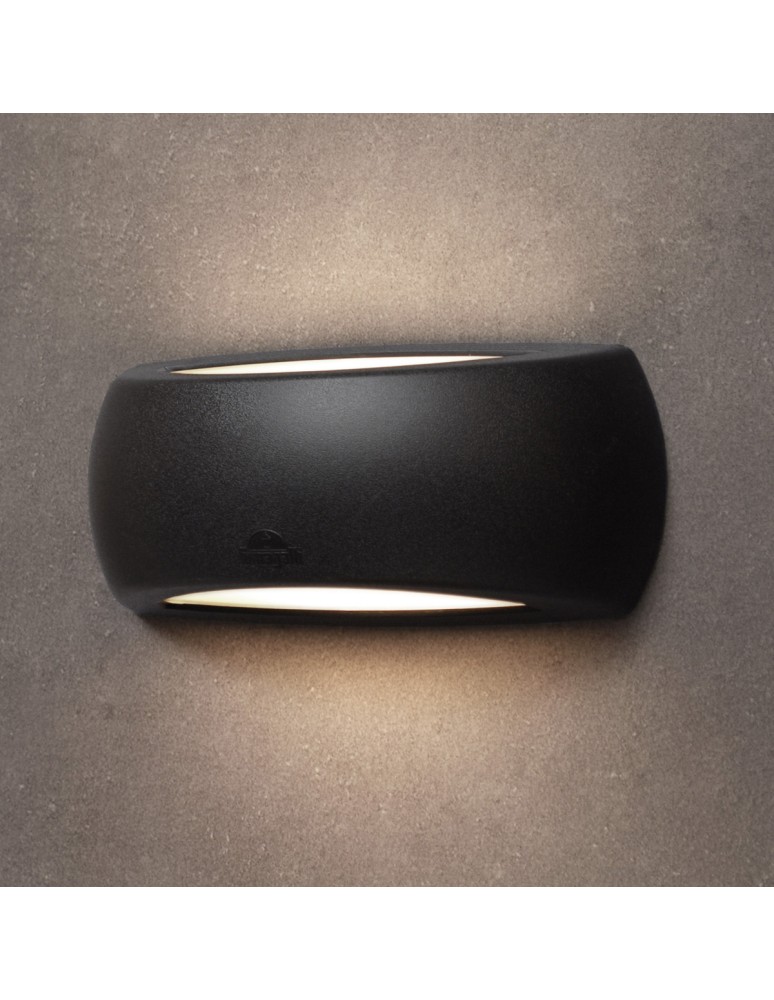Outdoor wall lamps - Fumagalli Exterior Francy Wall Lantern - 1xE27 black (FMG-FRANCY-BLK) - product kolory-swiatla.pl 2